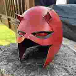 Checchetto Daredevil Cowl 3D FILE