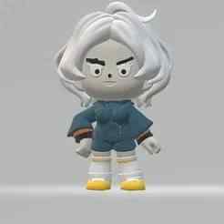 Chibi lindo toy 3d printable model; `