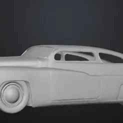 Chopped Top Retro Sedan