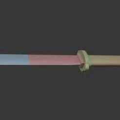 Chunchunmaru - Kazuma's Sword (Konosuba) | 3D Model for Cosplay