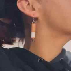 Cigarette Butt Earrings - Realistic 3D Printable Jewelry STL