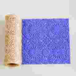 Circular Lace Medallion Texture Roller no.1