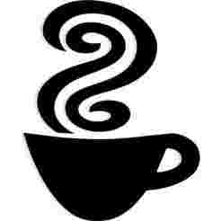 coffee cup with steam forming a spiral galaxy 3 - 2D/3D Wall Art STL+SVG For CNC Router, Plasma, Waterjet, Laser & 3D Printer