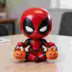 Cute Deadpool Chibi Halloween Figurine 3D Print Model STL