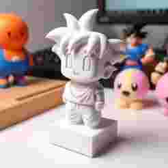 Cute Kid Showpiece 3D Print – Decorative Figurine with Dress