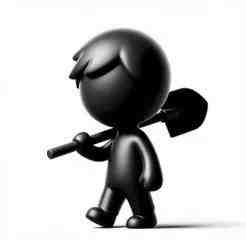 Cute Little Boy 3D Print Decorative Figurine Sculpture Showpiece