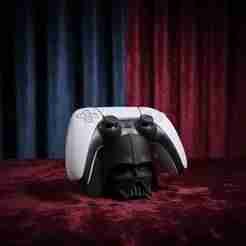 Darth Vader PS5 Controller Stand – 3D Printed Holder