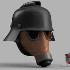 Death Korps of Krieg Helmet Cosplay Replica 1:1 Cosplay Space Marine