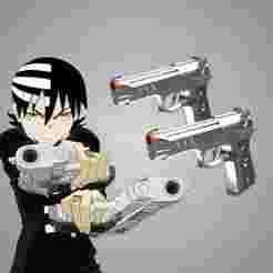 Death The Kid's "Demon Twin Guns" - Soul Eater