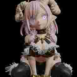 Demoness "Sakura" Pink-Haired Succubus Figure