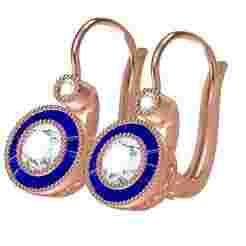 Diamond Halo Drop Earring