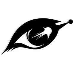 dinosaur eye with a meteor reflection inside 1 - 2D/3D Wall Art STL+SVG For CNC Router, Plasma, Waterjet, Laser & 3D Printer