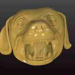 Dog Head Key Holder – Unique 3D Printable Wall Organizer