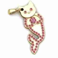 DOLPHANT GOLD PENDANT 3d printable model