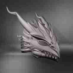 Dragon Helmet with Spikes and Horns