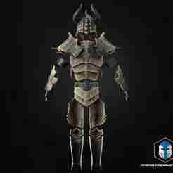 Dragonbone Helmet and Armor - 3D Print Files