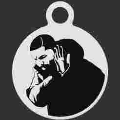 Drake Meme - Keyring