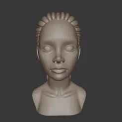 Dreadlocks Hairstyle – 3D Printable Hair Model