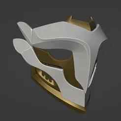 Ekko Mask Arcane prop cosplay 3d model (stl file) for printing