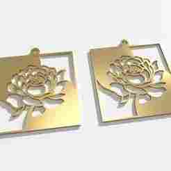 Elegant Floral Pendant Design