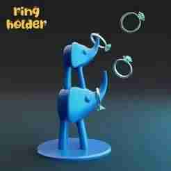 elephants rings holder organizer idea