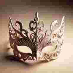 Elven Filigree Eye Mask