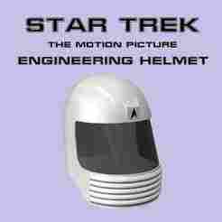 Engineer Helmet Star Trek TMP