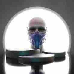 Face of Winter Wind Mask – Ultra-Detailed Master of Cold Justice 3D Model