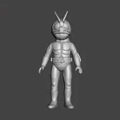 FAN ART RETRO CLASSIC KAMEN RIDER SOFUBI