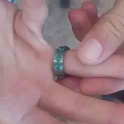 Fidget ring / Anti-stress ring: Fleur de Lis ⚜️