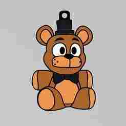 FREDDY FAZBEAR KEYCHAIN (FNAF) MULTICOLOR WITHOUT AMS 🍭