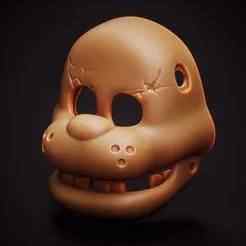 Freddy" life-size mask - Five nights at freddy's - Cinco noches con freddy