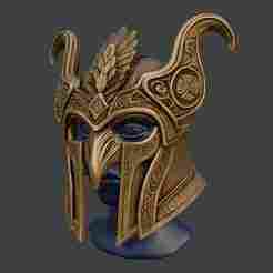 Freya Detailed War Helm