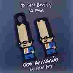 Front of Don Armando Pixel Art | Ugly Betty