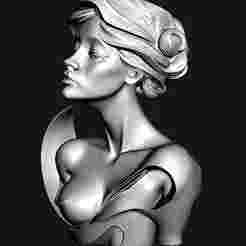 G83 Bust of a woman