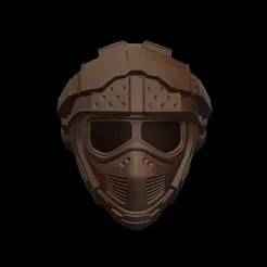 Gears Of Wars 2 Benjamin Helmet for print STL GOF2 Printable Helmet