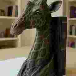 Giraffe Book Holder / DECOR / STATUE