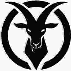 goat head inside a circle 1 - 2D/3D Wall Art STL+SVG For CNC Router, Plasma, Waterjet, Laser & 3D Printer