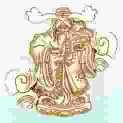 God of wealth for jewelry - Caishen for ring - N924846