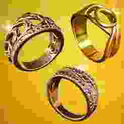 Gold and Silver Rings Collection