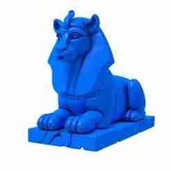 Great Sphinx Of Giza / Egyptian Statue / Egyptian Sphinx / Egyptian Sphinx Statue / Egyptian Sarcophagus Artifact /statue /statue stl / Egyptian