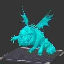 Gronckel Dragon from How to train your Dragon