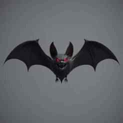 Halloween Vampire Bat – 3D Printable Model