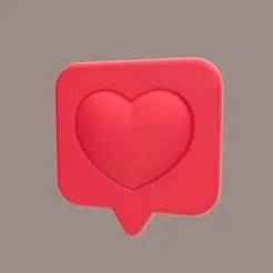 Heart Message Icon