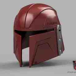 Hellbat Mandalorian Helmet Custom Assault Class 1:1 Star Wars Cosplay