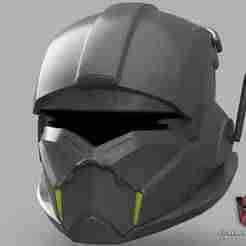 Helldivers 2 BP-32 JACKBOOT Helmet Diy KIT Cosplay 1:1 scale