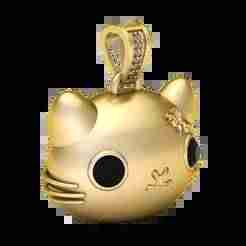 Hello Kitty Inspired Cat Pendant 3D Printable Model