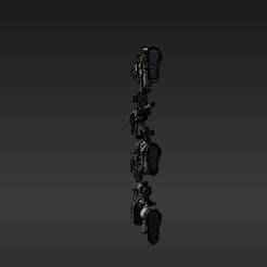 Heroic Scale Sci-Fi Weapon Pack - 28mm Miniature Bits