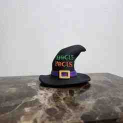 Hocus Pocus Witch Hat – 3D Printable STL