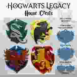 Hogwarts Legacy House Crests